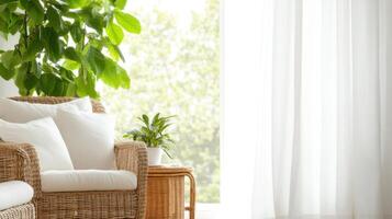 Cozy Living Room by Window photo