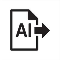 Digital document transfer icon and graphic design vector