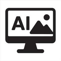 Ai monitoring system with integrated image display vector