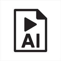 Play button icon colorful design for media vector