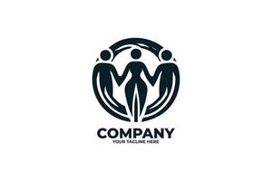 Community Icon Flat Design vector