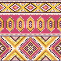 Tribal striped seamless pattern. Aztec geometric. Textile design, web design for making of clothes, accessories, decorative paper, wrapping, envelope vector