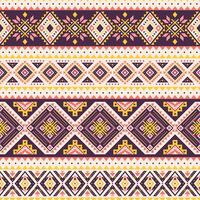 Colorful geometric pattern design vector