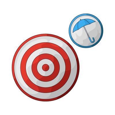 illustration of target with protection