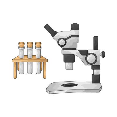 Illustration of Lab Equipment