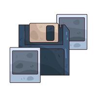 Illustration of polaroid frame vector