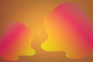 Abstract background liquid forms gradient vector