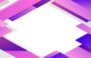 Abstract folded ribbon background. Geometric colorful frames with rectangular shapes, modern overlapping ribbons graphic design for banner cover. illustration vector