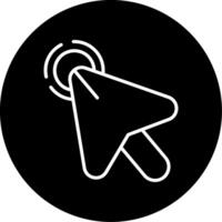 Quick Double Click Line Circle Inverted vector