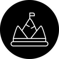 Project Based Payment Milestone Line Circle Inverted vector