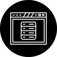 Navigation Dropdown Menu Design Line Circle Inverted vector