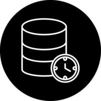 Connection Timeout Error Line Circle Inverted vector