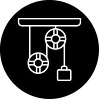 Physics Lab Experiment Setup Line Circle Inverted vector