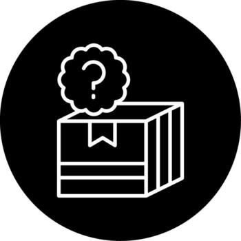 Delivery Route Difficulties Log Line Circle Inverted vector