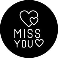 Thinking of You Today Line Circle Inverted vector