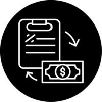 Refinancing Existing Loan Line Circle Inverted vector