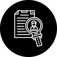 Professional Career Planning Path Line Circle Inverted vector