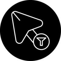 Filter Search Results Line Circle Inverted vector