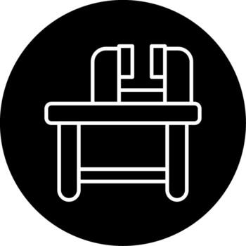 Multi Purpose Workbench Line Circle Inverted vector