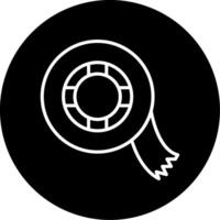 Insulated Electrical Tape Line Circle Inverted vector