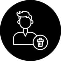 Uninstall Existing App Line Circle Inverted vector