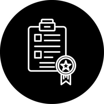 completar cliente proyecto contorno línea circulo invertido vector