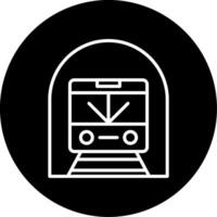 Station Wall Subway Art Display Line Circle Inverted vector