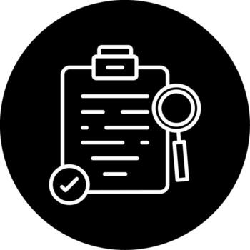 Formal Revision Work Request Line Circle Inverted vector