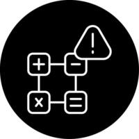 Arithmetic Operation Error Line Circle Inverted vector