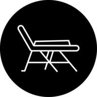 Adjustable Desk Foot Rest Line Circle Inverted vector