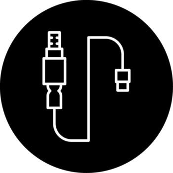 Engine Oxygen Sensor Line Circle Inverted vector