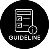 User Guidelines Overview Line Circle Inverted vector