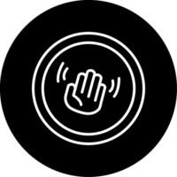 Welcome to City or State Sign Line Circle Inverted vector