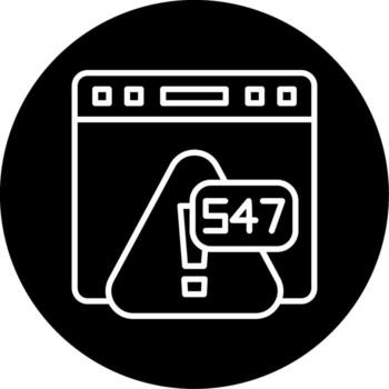 Error 547 Cache Miss Repeated Line Circle Inverted vector