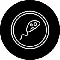 Vibrio parahaemolyticus Shellfish Poisoning Agent Line Circle Inverted vector