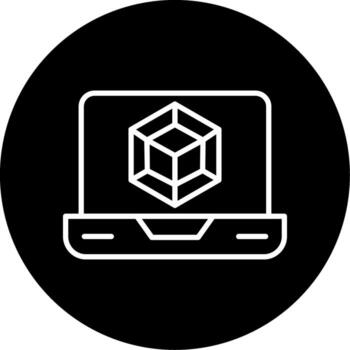 JavaScript Module Bundler Line Circle Inverted vector