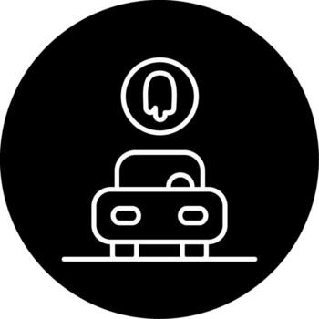 Rust Proof Paint Primer Line Circle Inverted vector