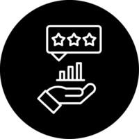 Annual Performance Review Dashboard Line Circle Inverted vector