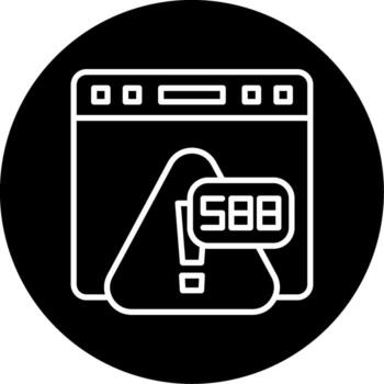 error 588 Velocidad limitante apoderado línea circulo invertido vector