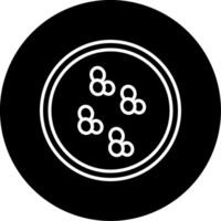 Veillonella parvula Lactate Fermenter Bacteria Line Circle Inverted vector
