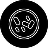 Aggregatibacter aphrophilus Oral Flora Member Line Circle Inverted vector