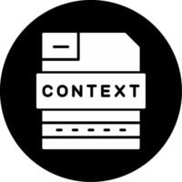 Sensitive File Context Integrity Glyph Circle Inverted vector