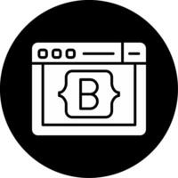 Bootstrap CSS Toolkit Icon Glyph Circle Inverted vector