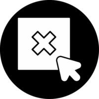 Deselect Highlighted Object Glyph Circle Inverted vector