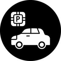 Vehicle P Plate Symbol Glyph Circle Inverted vector