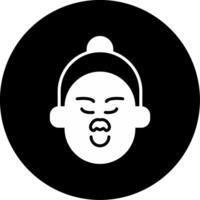 Dual Tip Blackhead Extractor Glyph Circle Inverted vector