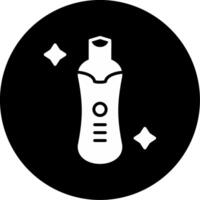 Invisible Acne Blemish Patches Glyph Circle Inverted vector