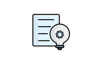 Concept icon animated. animated icon related to business. alpha channel, transparent background video