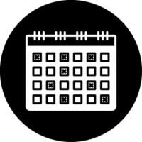 Unplanned Employee Absences Tracker Glyph Circle Inverted vector
