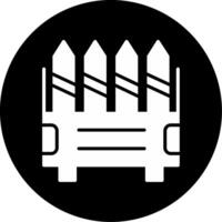 Colored Drawing Pencils Glyph Circle Inverted vector